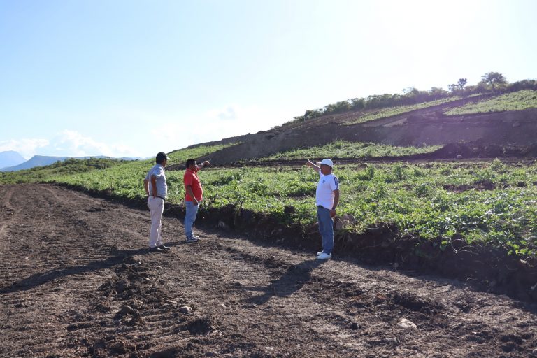 Regidores de la Municipalidad Distrital de Chirinos Inspeccionaron terreno de reasentamiento poblacional de Nuevo Cunia