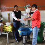 Alcalde realiza inspección en los trabajos del camal municipal
