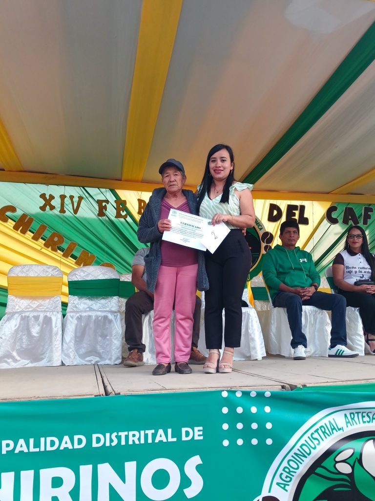 Premiación de los diferentes concursos de la XIV Feria del Café