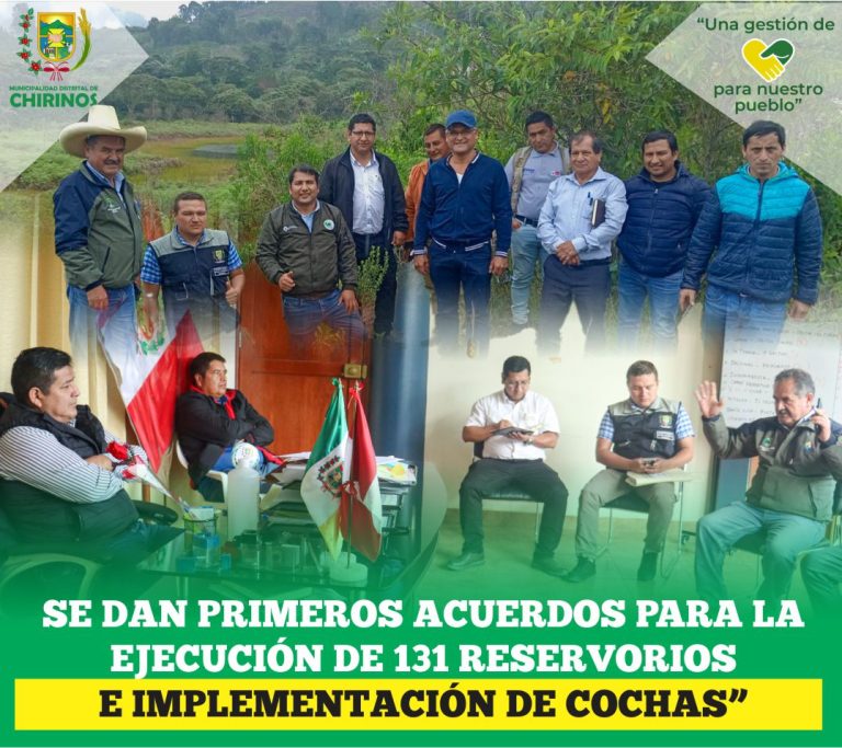 𝐌𝐔𝐍𝐈𝐂𝐈𝐏𝐀𝐋𝐈𝐃𝐀𝐃 𝐃𝐈𝐒𝐓𝐑𝐈𝐓𝐀𝐋 𝐃𝐄 𝐂𝐇𝐈𝐑𝐈𝐍𝐎𝐒 𝐀𝐕𝐀𝐍𝐙𝐀 𝐂𝐎𝐍 𝐀𝐂𝐔𝐄𝐑𝐃𝐎𝐒 𝐏𝐀𝐑𝐀 𝐋𝐀 𝐄𝐉𝐄𝐂𝐔𝐂𝐈𝐎́𝐍 𝐃𝐄 𝟏𝟑𝟏 𝐑𝐄𝐒𝐄𝐑𝐕𝐎𝐑𝐈𝐎𝐒 𝐘 𝐋𝐀 𝐏𝐋𝐀𝐍𝐈𝐅𝐈𝐂𝐀𝐂𝐈𝐎́𝐍 𝐃𝐄 𝐂𝐎𝐂𝐇𝐀𝐒 𝐄𝐍 𝐀𝐑𝐓𝐈𝐂𝐔𝐋𝐀𝐂𝐈𝐎́𝐍 𝐂𝐎𝐍 𝐈𝐍𝐒𝐓𝐈𝐓𝐔𝐂𝐈𝐎𝐍𝐄𝐒 𝐑𝐄𝐆𝐈𝐎𝐍𝐀𝐋𝐄𝐒